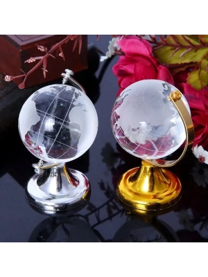 Kristal Küçük Boy Cam Dünya Küresi