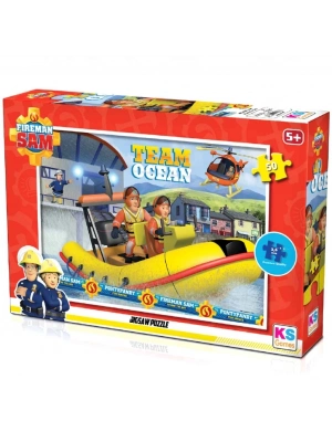 ®  KS Fireman Sam 50 Parça Puzzle