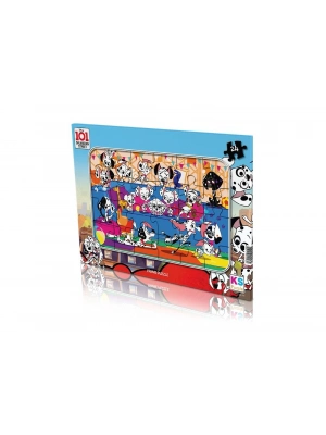 ® Ks Games 24 Parça Dalmation Frame Puzzle