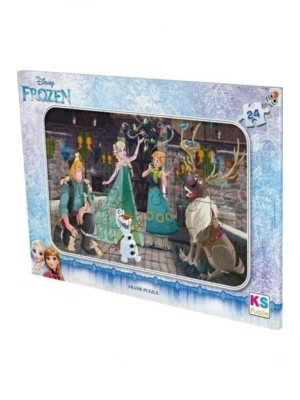 ® Ks Games 24 Parça Frozen Frame Puzzle