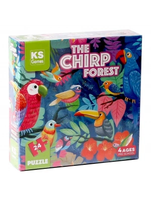 KSGamesTheChirpForestPreSchool24ParçaPuzzle