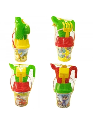 Küçük Kova Seti 4 Aksesuarlı - 1011