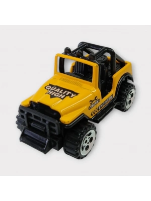 Küçük Metal İnşaat Araçları 7 cm - Jeep