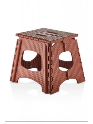 Küçük Petek Katlanır Tabure Naturel Royaleks-MRD552