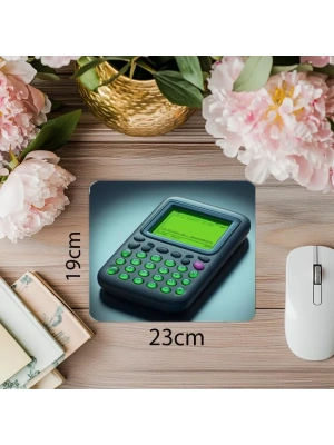 Küçük Tuşlu Eski İleti Cihazı Mousepad - 19x23 cm 2 mm Dikdörtgen İthal Baskılı Mouse Pad