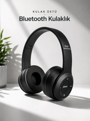 Kulak İçi Kablosuz Bluetooth Kulaklık Ekstra Bass ve Çok Yönlü Kullanım