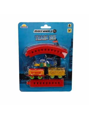 ® Kurmalı Raylı Mini Tren Seti 11 Parça