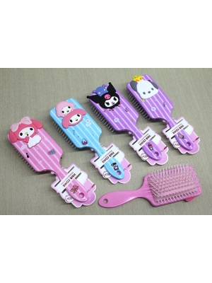 Kuromi, Hello Kitty, Cinnamon, My Melody Saç Tarağı Model 2