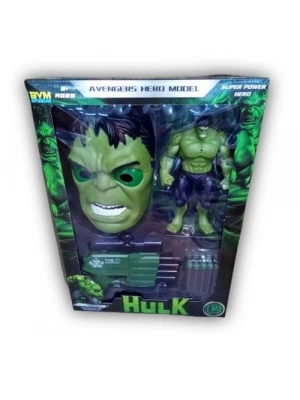 KUT.MASKE HULK DART ATICI SETI