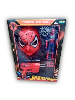 KUT.MASKE SPIDERMAN DART ATICI SETI