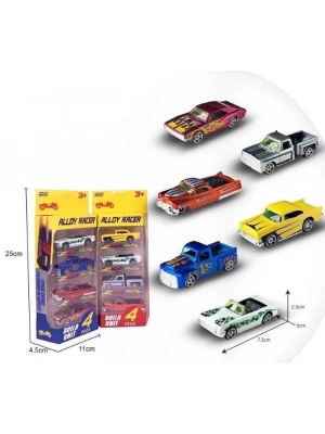 KUTUDA 4 LU METAL ARABALAR