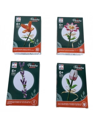 KUTUDA CICEK LEGO BLOKLARI