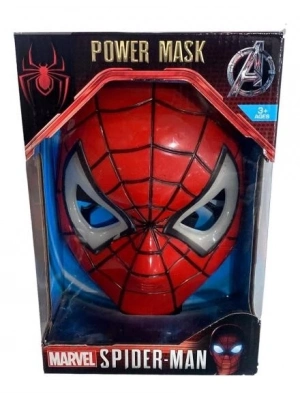 KUTULU ISIKLI SPIDERMAN MASKE