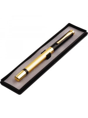 Kutulu Metal Roller Gold Siyah Kalem