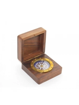 Kutulu Pirinç Pusula Model 2