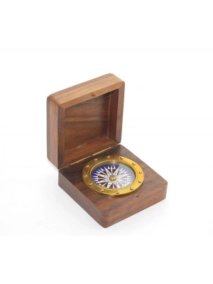 Kutulu Pirinç Pusula Model 2