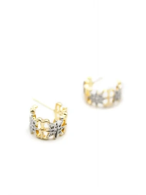 Kutup Yıldızı Küpe - ÇOK RENKLİ