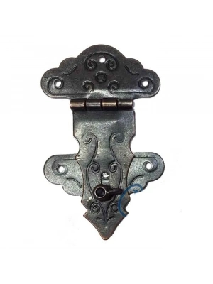 Kuyruklu Kilit, Sandık, Kutu Askısı - 36x60mm, Oksit, 100 Adet