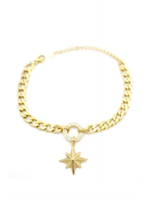 Kuzey Yıldızı Bileklik - Altın