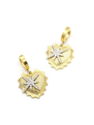 Kuzey Yıldızı  Küpe - Altın