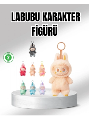 Labubu Peluş Oyuncak – Koleksiyonluk Yumuşak Dekoratif Figür 20 cm