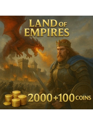 Land of Empires 2000 + 100 Coins