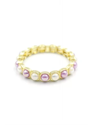 Lastikli Taşlı Bileklik - ÇOK RENKLİ