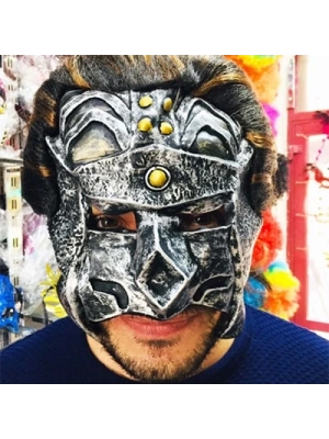 Lateks Gladiatör Maskesi