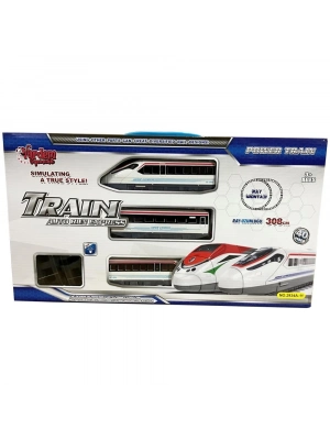 ® LE-2934A-11 40PCS ISIKLI 308CM HIZLI TREN SET-VRD