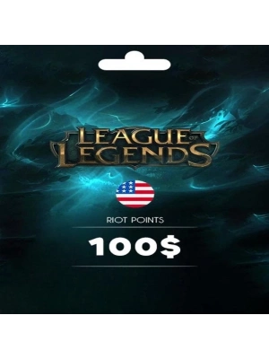 League of Legends 100 USD Gift Card USA
