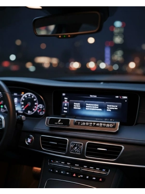 ® LED Aydınlatmalı Araç Park Numarası Bildirim Cihazı 3 Seviyeli Nemlendirici Özellikli