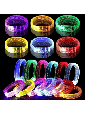 LED Işıklı Pilli Bileklik