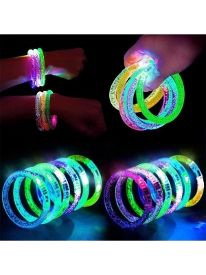 Led Işıklı Pilli Bileklik