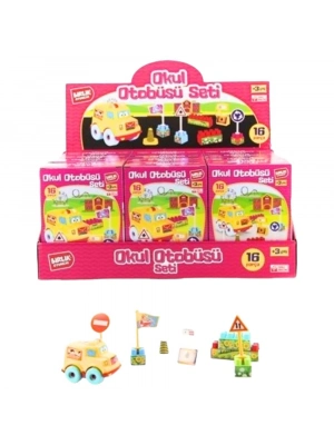 Lego Okul Otobüsü Seti 16 Parça - URT-10-3597