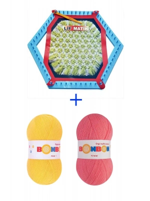 Lifmatik Lif Örme Seti Dokuma Tezgahı ve Lif İpi S4