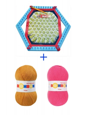 Lifmatik Lif Örme Seti Dokuma Tezgahı ve Lif İpi S7