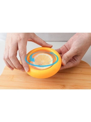 Limon Şeklinde Esnek Yiyecek Saklama Kutusu