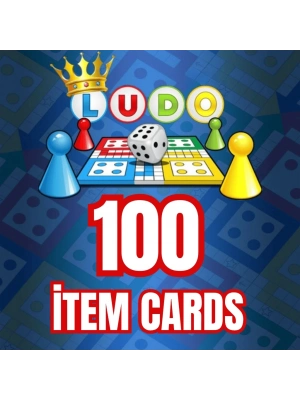 Ludo World 100 item Cards