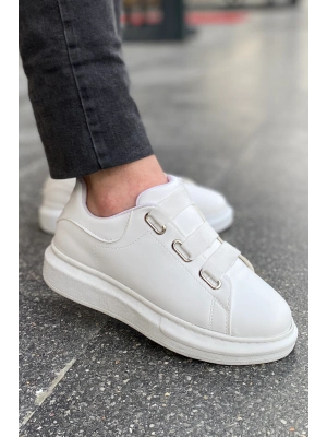 ÇOK SATAN LC103 Beyaz Lastikli Erkek Ayakkabı