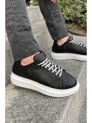 ÇOK SATAN LC107 Siyah BT Bağcıklı Erkek Ayakkabı