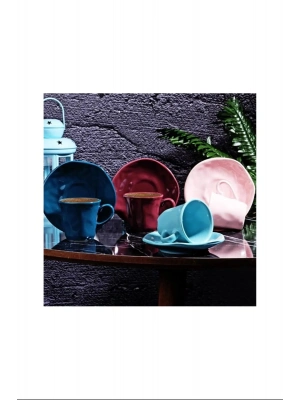Lüks 6lı Kahve Fincanı Royaleks-82771