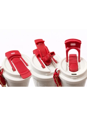 Lüks Tasarım Charm Detaylı Çift Katmanlı Vakumlu Termos Bardak