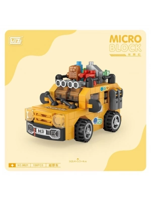 ®  LZ8621 LOZ Araba Blok Seti Mini Poşet -Vagon life