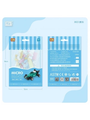 ®  LZ8623 LOZ Araba Blok Seti Mini Poşet -Vagon life