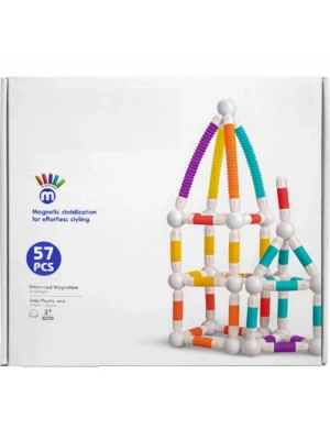 Magnetic Tüp Bloklar 57 Parça
