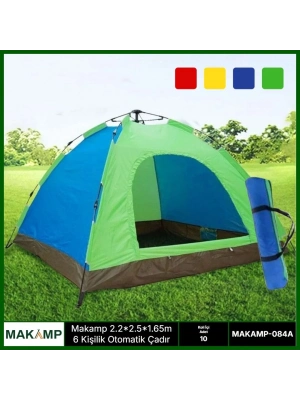 Makamp 6 Kişilik Otomatik Kurumlu Çadır