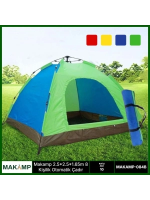 Makamp 8 Kişilik Otomatik Kurulumlu Çadır