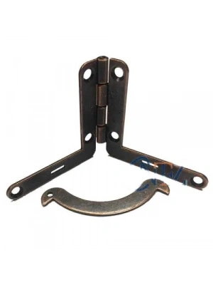 Makaslı Menteşe - 16x36x76mm, Oksit, 1 Adet