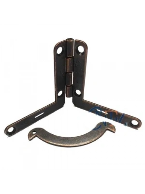 Makaslı Menteşe - 16x36x76mm, Oksit, 1 Adet