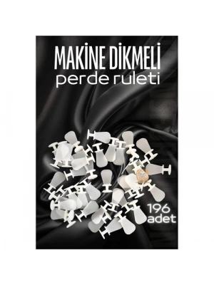 Makine Dikmeli Perde Düğmesi Perde ruleti Perde Düğmesi 196 Adet 721325
